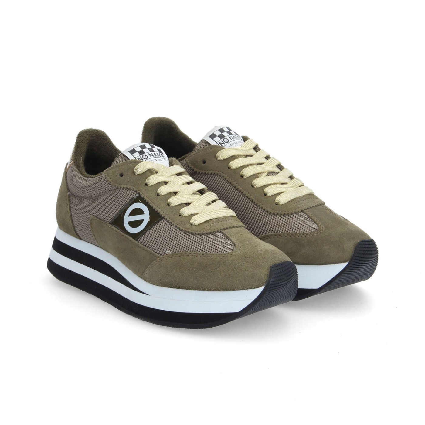 FLEX M JOGGER W - SUEDE/KNIT/MARS - KAKI/OR